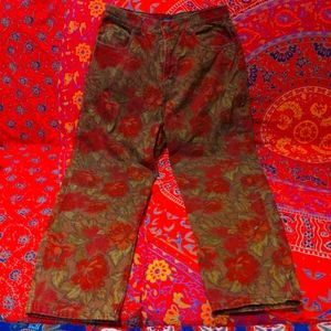 Vintage Floral jeans
